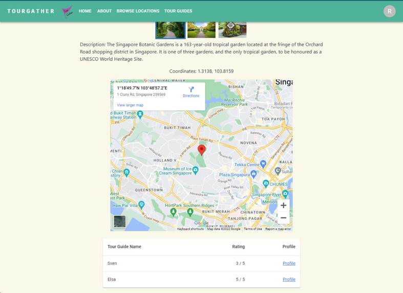 TourGather – screenshot 4