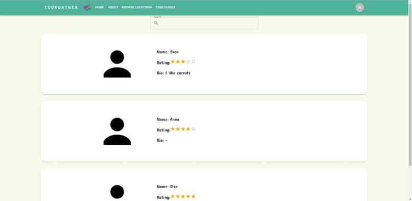 TourGather – screenshot 6