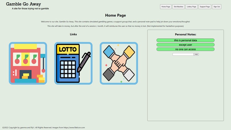 Gambling Go Away – screenshot 1