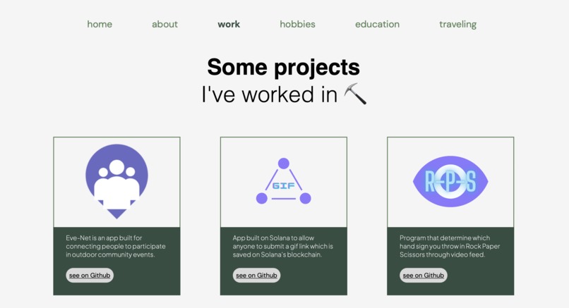 daak-Portfolio Website – screenshot 5