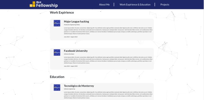 Technical Tigers Portfolio Template – screenshot 3