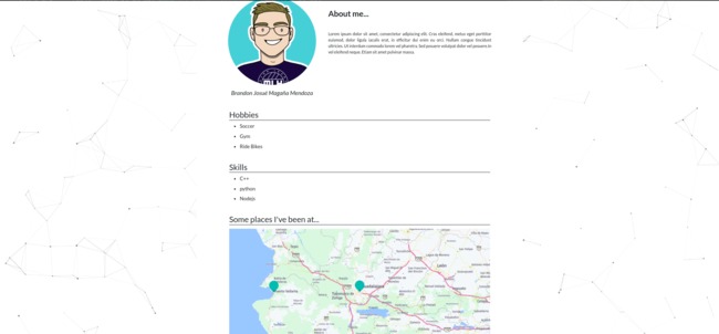 Technical Tigers Portfolio Template – screenshot 2