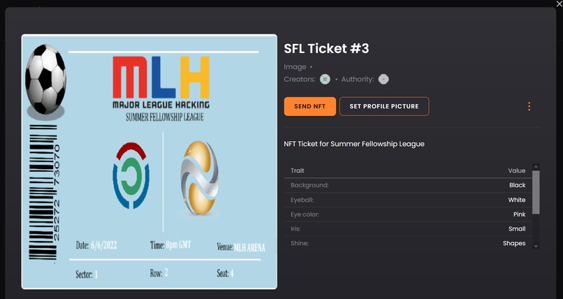 Buy Event Ticket as NFT using Solana Pay – screenshot 2