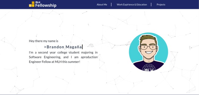 Technical Tigers Portfolio Template – screenshot 1