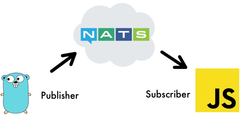 NATS Streaming: Go + JavaScript – screenshot 2