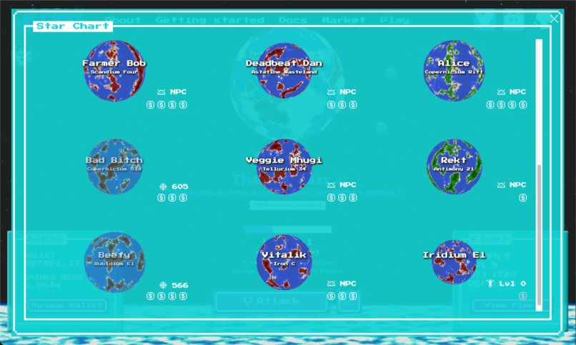 PolyWars | Cross-Parachain P2E Game on Polkadot – screenshot 4