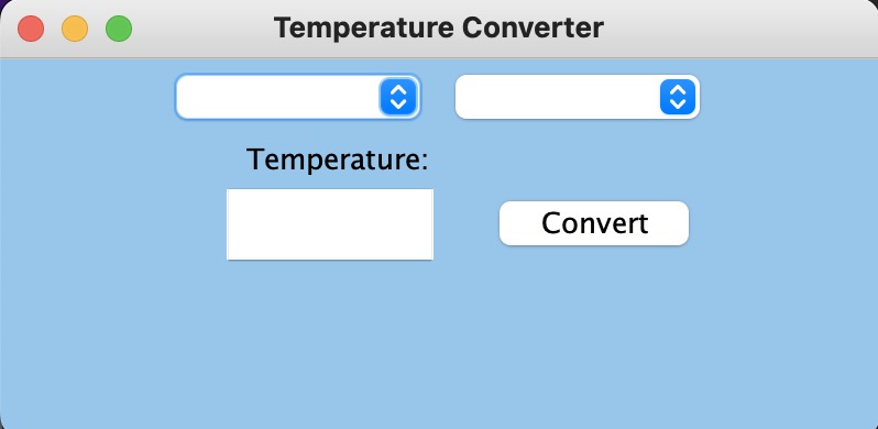 Temperature Converter – screenshot 1