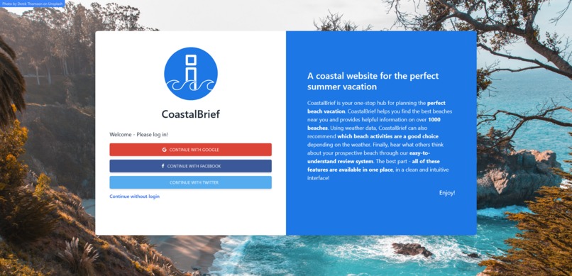 CoastalBrief – screenshot 1