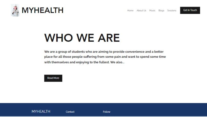 MyHealth – screenshot 1