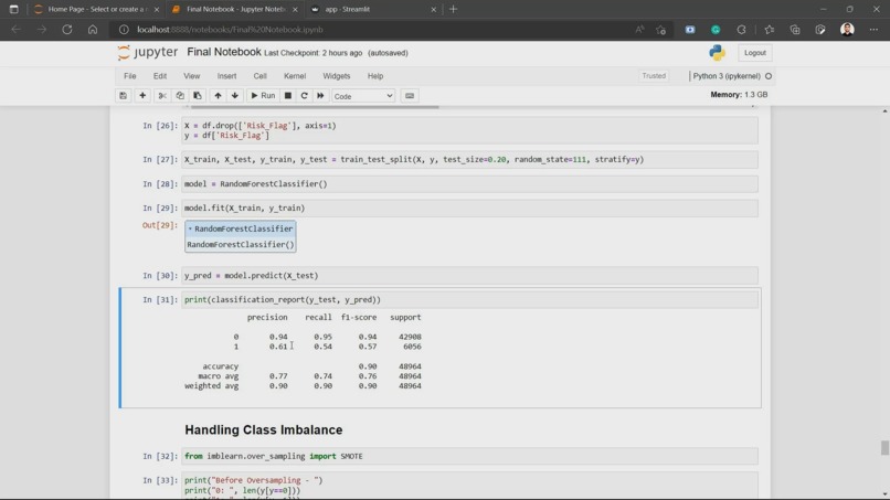 Loan Eligibility Prediction – screenshot 4