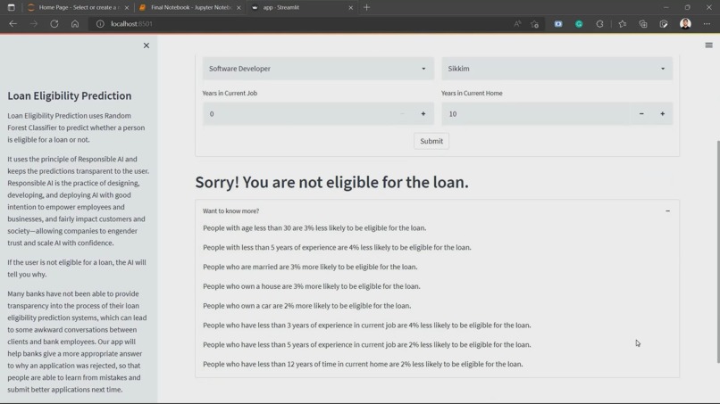 Loan Eligibility Prediction – screenshot 2