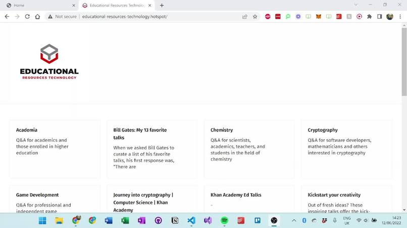Educational Resources Technology – screenshot 2