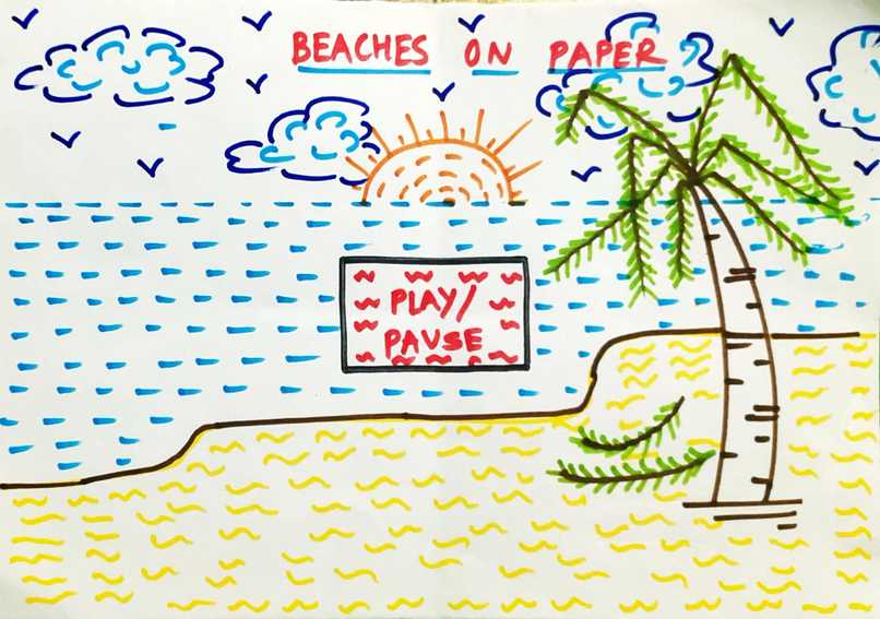 Beaches on paper – screenshot 1