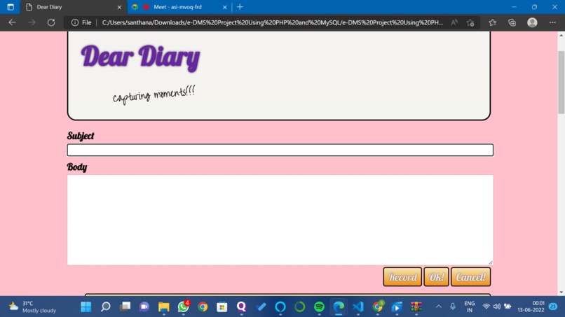 Dear Diary – screenshot 5