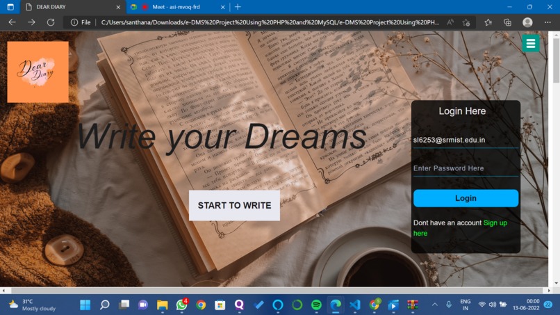 Dear Diary – screenshot 2