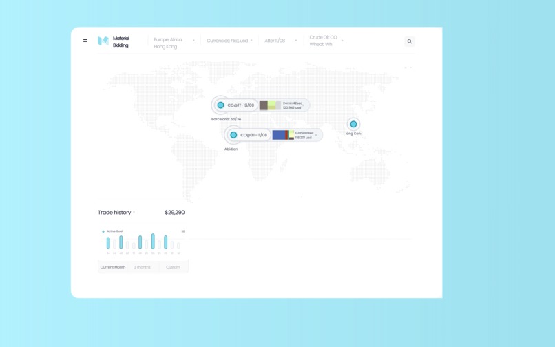 Smart Bidding via blockchain – screenshot 2