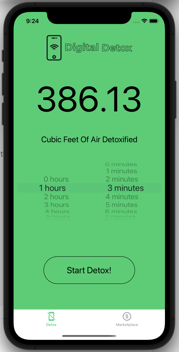Digital Detox Devpost