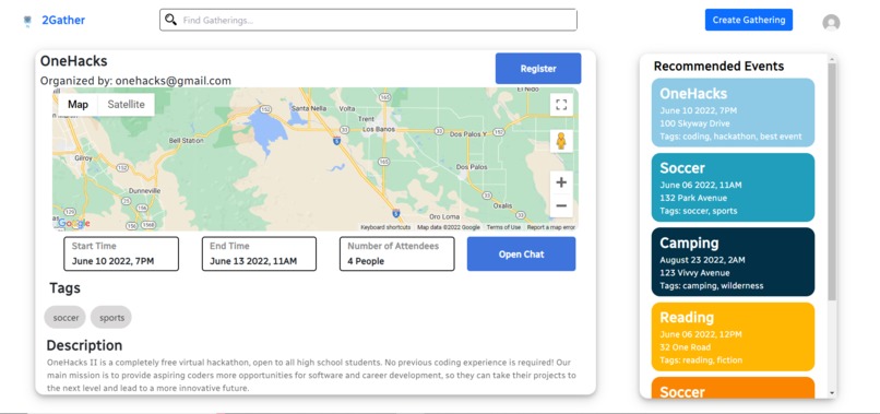 2Gather – screenshot 3