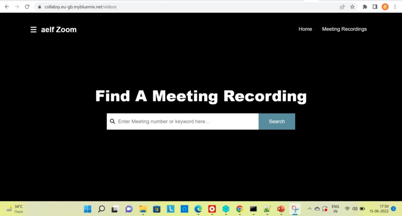 aelf Zoom – screenshot 1