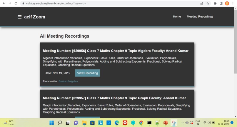 aelf Zoom – screenshot 4