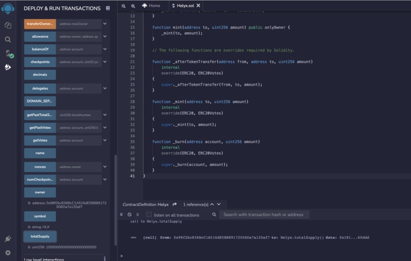 Helyx Token (HLX) – screenshot 2
