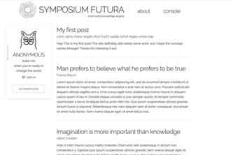 Symposium Futura