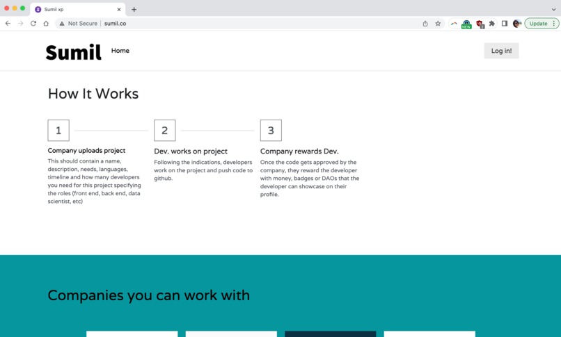 Sumil.co – screenshot 1