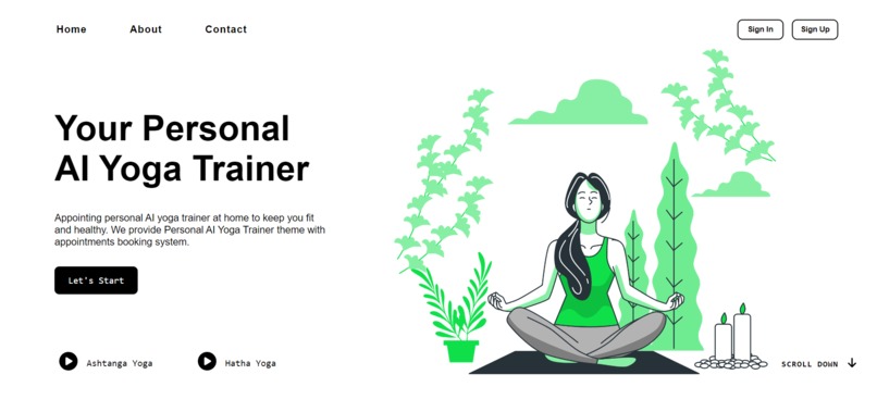 Personal Yoga AI Trainer – screenshot 5