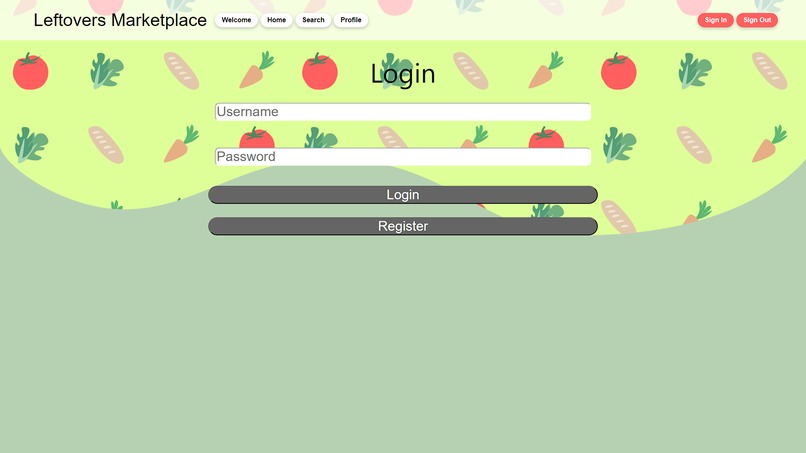 Leftovers Marketplace – screenshot 2