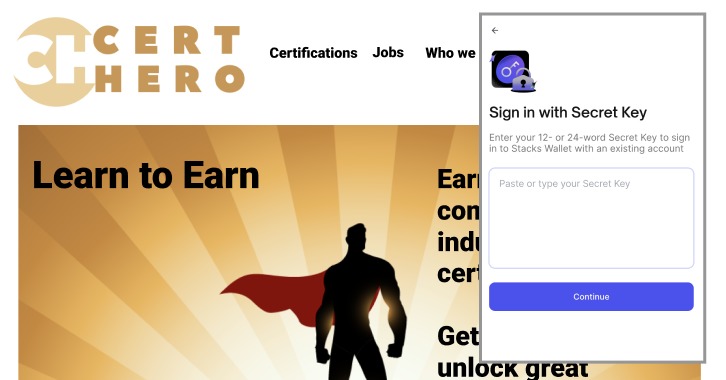 CERTHero – screenshot 3