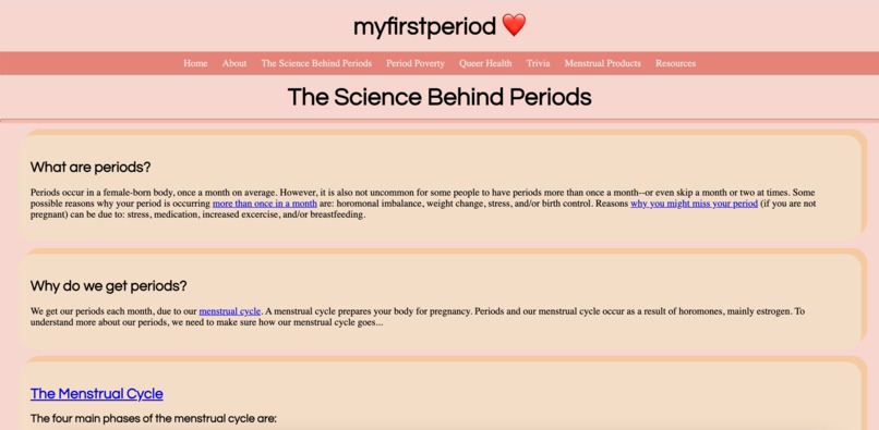My First Period – screenshot 5