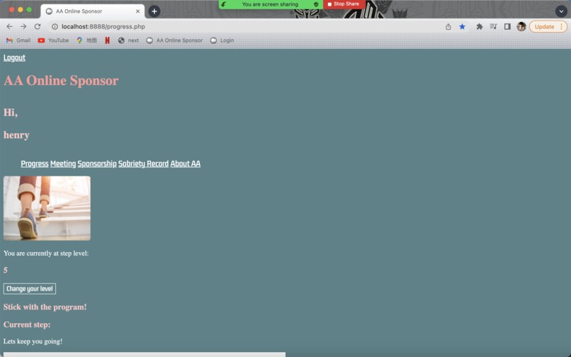 AA Online Sponsor – screenshot 1