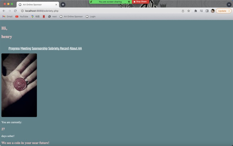 AA Online Sponsor – screenshot 2