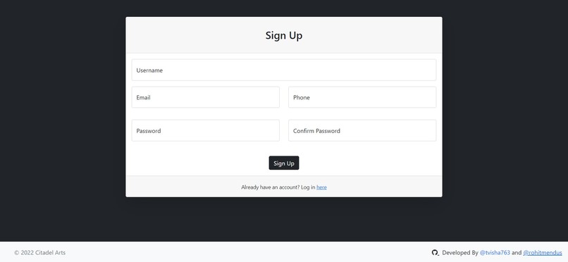 Citadel Arts – screenshot 2