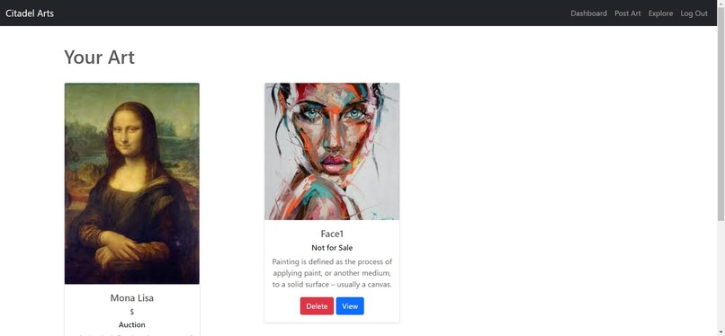 Citadel Arts – screenshot 4