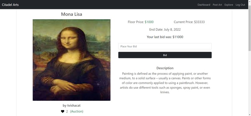 Citadel Arts – screenshot 11