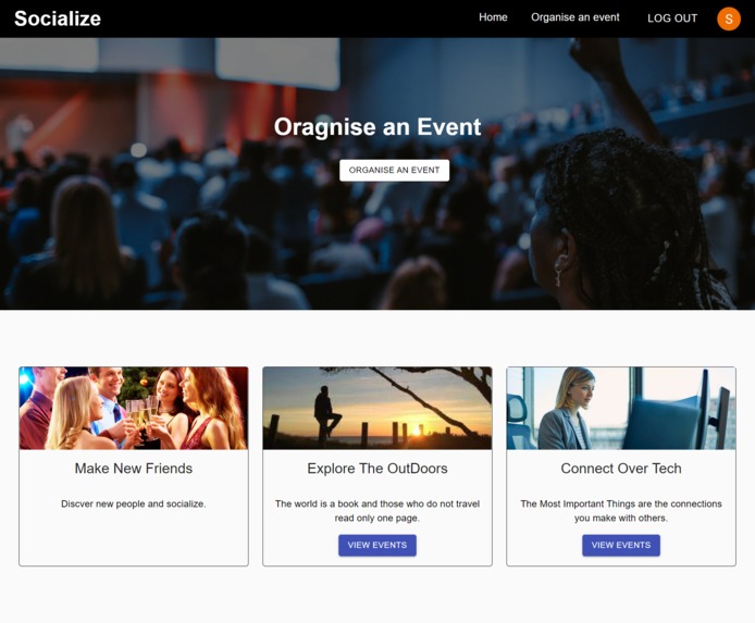 Socialize – screenshot 4