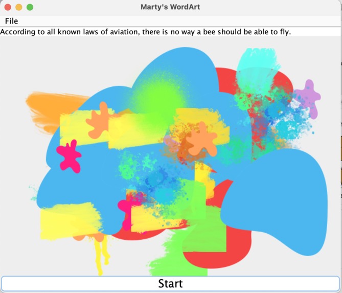 Marty's WordArt – screenshot 2