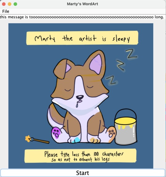 Marty's WordArt – screenshot 4