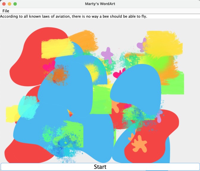 Marty's WordArt – screenshot 3