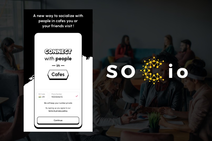 Socio: The First On Ground Social Network! – screenshot 1