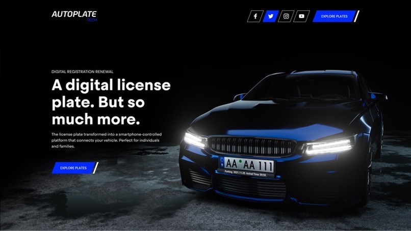 "AUTOplate" Passive income by using your number plate frame. – screenshot 1