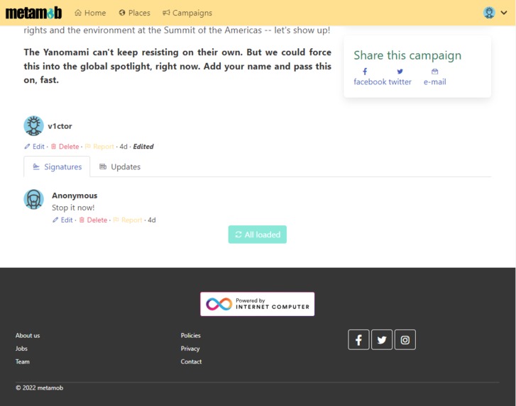 metamob – screenshot 4