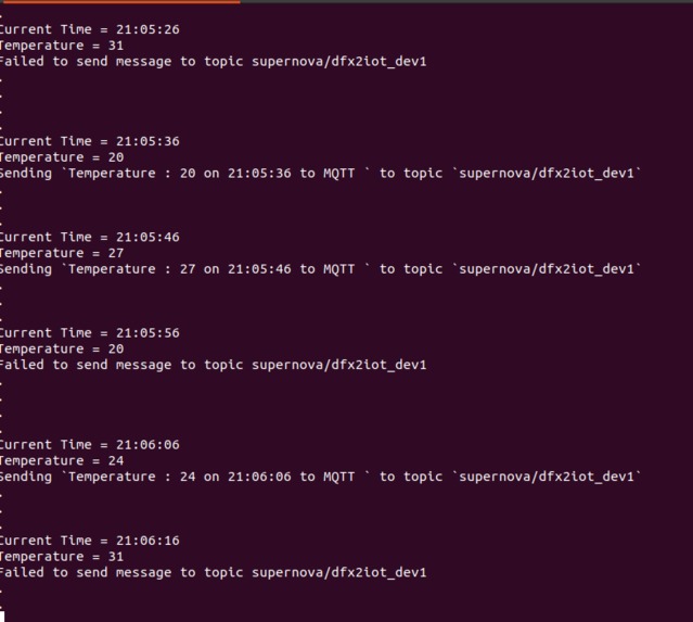dfxIoT – screenshot 2