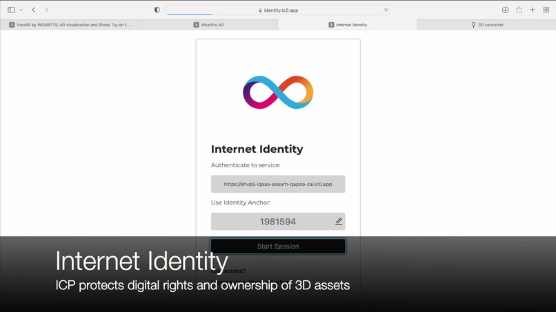 ViewAR: AR visualizations and shoes try-on for the Metaverse – screenshot 3