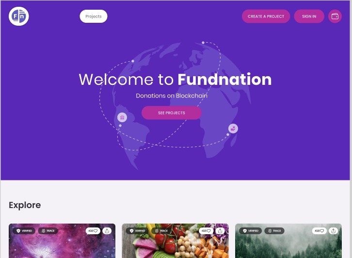 Fundnation – screenshot 1