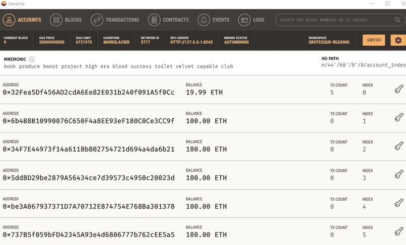 Medi-chain – screenshot 1