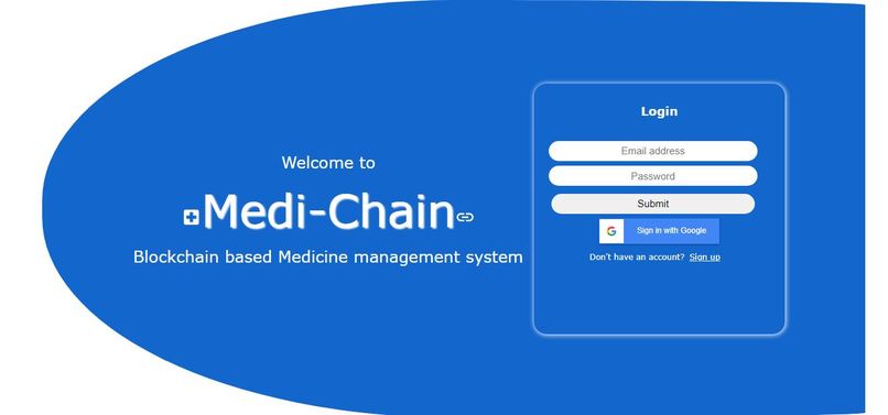 Medi-chain – screenshot 2