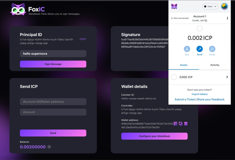 FoxIC – screenshot 2