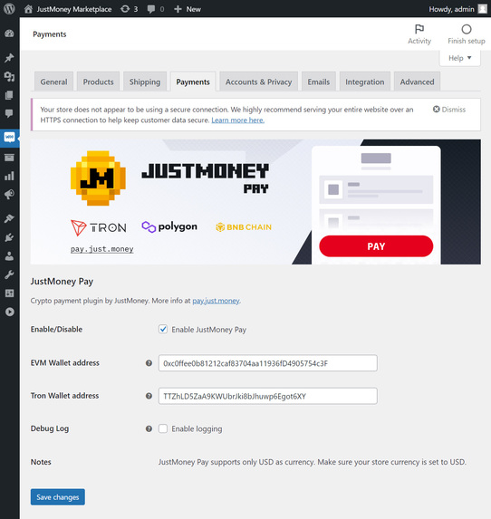 JustMoney Pay – screenshot 5
